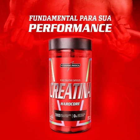 Imagem 3 do produto Creatina Integralmédica Hardcore 120 Cápsulas