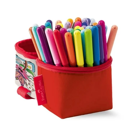 Canetinhas Faber-Castell Vai e Vem 50 Cores