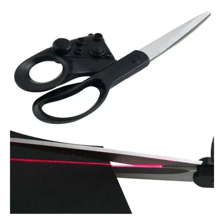 Imagem 1 do produto Tesoura Mira Laser Cortes Precisos