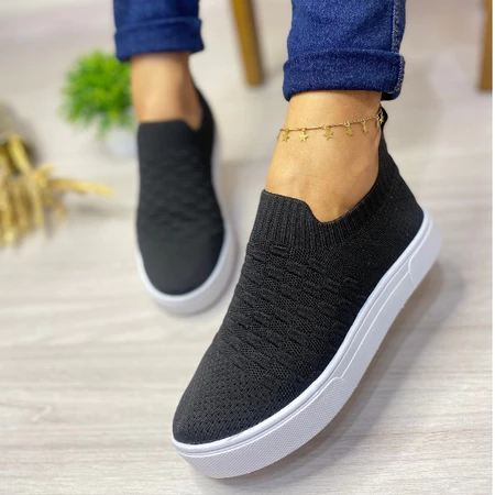 Tênis Feminino Slip On Conforto Diário