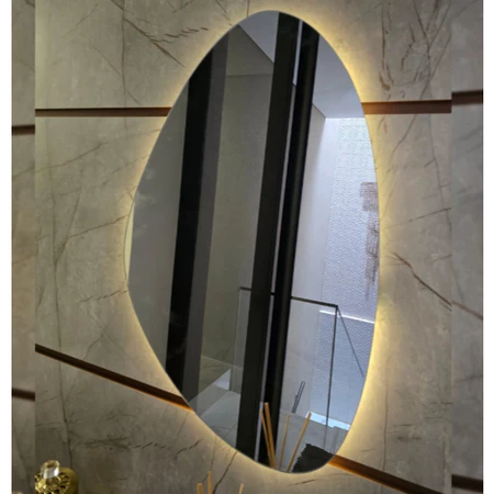 Imagem 3 do produto Espelho Orgânico com LED Decorativo
