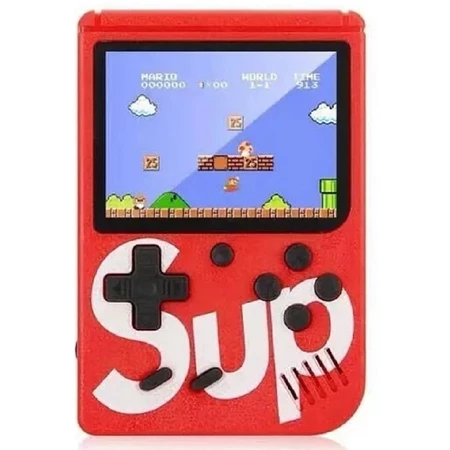 Mini Game Retrô Portátil com 400 Jogos Clássicos Anos 80