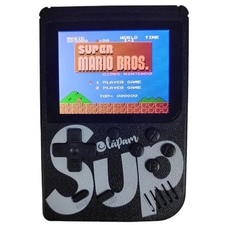 Imagem 5 do produto Mini Game Retrô Portátil com 400 Jogos Clássicos Anos 80
