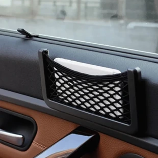2 Porta Objetos Multiuso com Rede Elástica para Carro
