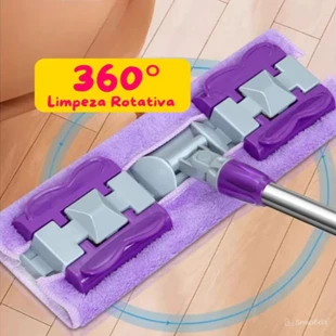 Mop Rodo Inteligente com Microfibra