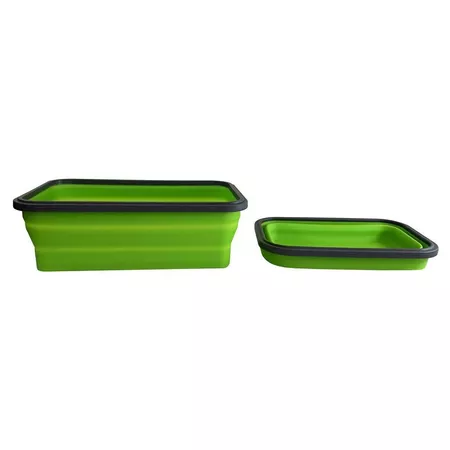 Imagem 2 do produto Kit de 4 Marmitas Retráteis de Silicone