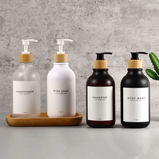 Frasco Simples PET para Shampoo e Gel