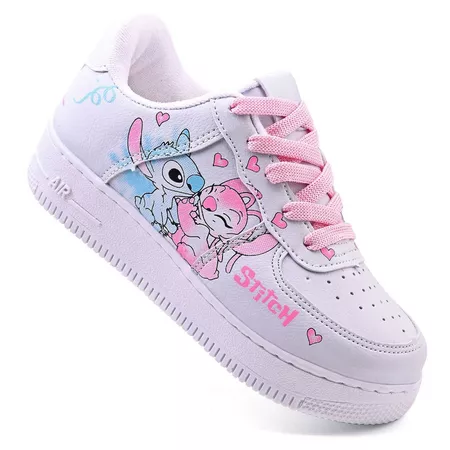 Imagem 4 do produto Tênis Infantil Confortável Menina Stich