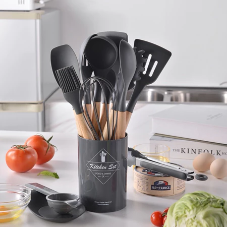 Imagem 6 do produto Kit de Utensílios de Cozinha em Silicone