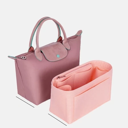 Organizador de Maquiagem para Bolsa de Feltro
